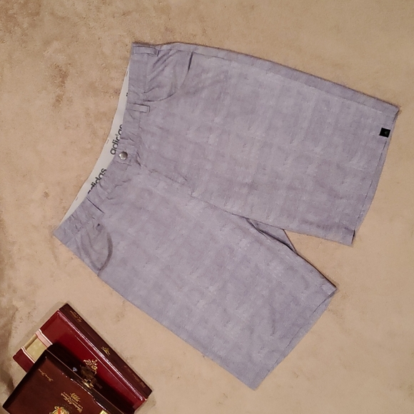ADIDAS men's size 38 clima-lite Flat front shorts, golf shorts. - Picture 2 of 8